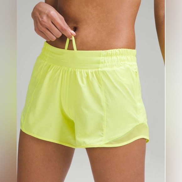 🦚 Lululemon Hotty Hot Low-Rise Lined Shorts 4” - Picture 8 of 12
